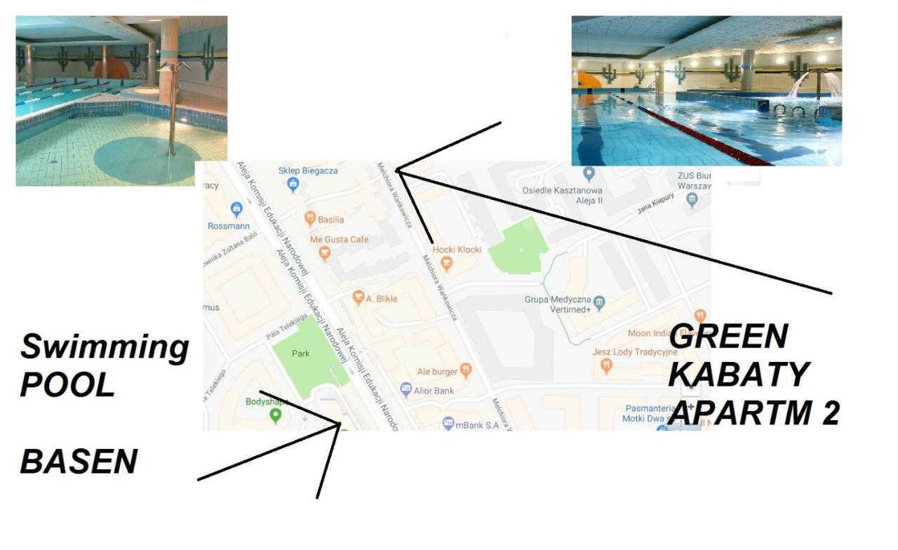 Green Kabaty Apartment 2 바르샤바 외부 사진